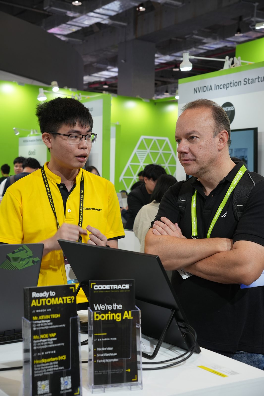 Booth demo