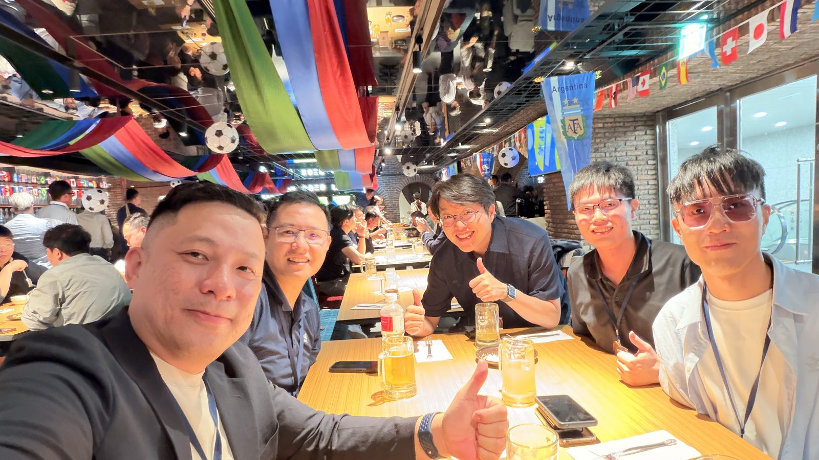 Dinner with NVIDIA team